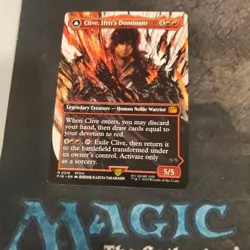 Magic The Gathering Clive, Ifrits Dominant Final Fantasy Borderless NM - Image 1