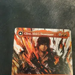 Magic The Gathering Clive, Ifrits Dominant Final Fantasy Borderless NM - Image 2