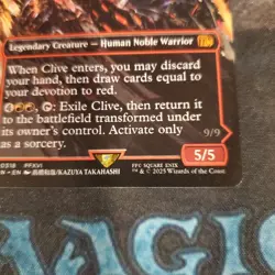 Magic The Gathering Clive, Ifrits Dominant Final Fantasy Borderless NM - Image 4