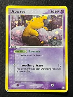 Drowzee 54/109 Team Rocket Returns Reverse Holo MP 2004 Pokemon TCG - Image 1