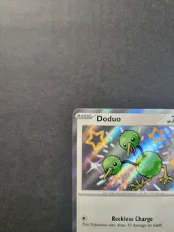 Doduo 199/091 Pokemon TCG S&V Paldean Fates Shiny Rare Holo Near Mint - Image 3
