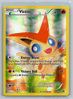 Victini XY117 Black Star Promo Mythical Collection Pokemon Rare NM - Image 1