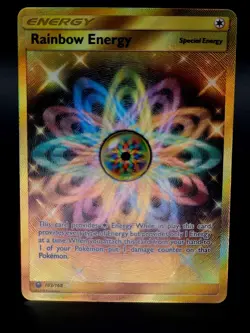 Rainbow Energy 183/168 Pokemon Celestial Storm English Secret Rare NM-MINT - Image 1