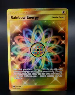 Rainbow Energy 183/168 Pokemon Celestial Storm English Secret Rare NM-MINT - Image 3