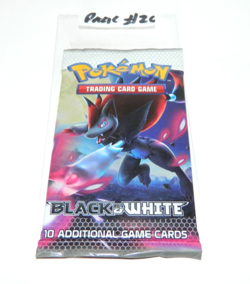 Pokemon Black & White Base Pack TCG New factory Sealed Booster Zoroark Art - Image 1