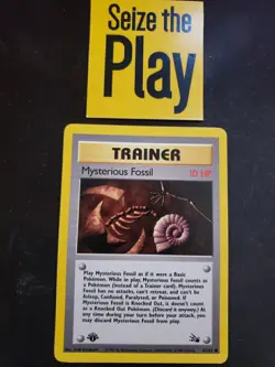 Pokemon - 1x MP 1st Edition Mysterious Fossil - Fossil (62/62) x1 [Listing 2/3] - Image 1