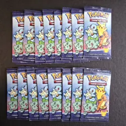x16 Lot- Pokemon 25th Anniversary 2021 McDonalds Promo Booster Packs Sealed New - Image 1