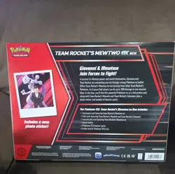Pokemon TCG Team Rocket’s Mewtwo EX Box Sealed - Image 2