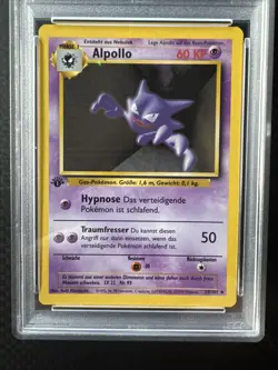 Pokemon Haunter 1st Edition Base Set PSA 9 German Alpollo 29 Mint - Image 2