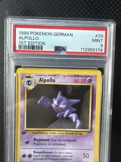 Pokemon Haunter 1st Edition Base Set PSA 9 German Alpollo 29 Mint - Image 3