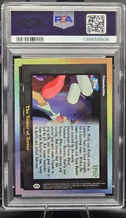 The Tower of Terror - #EP22 Topps TV - Pokemon TCG - 2000 Blue Label Non Holo LP - Image 2