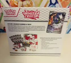 Pokemon TCG : White Flare Elite Trainer Box ETB Factory SEALED - Image 2