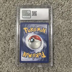 Pokemon Metapod 54/102 1st Edition Gray Stamp Shadowless Base Set CGC 8 - Image 2
