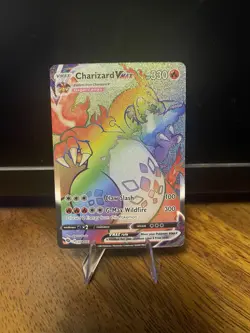 Pokemon Charizard VMAX TCG Champions Path Secret Rainbow Rare - Image 1