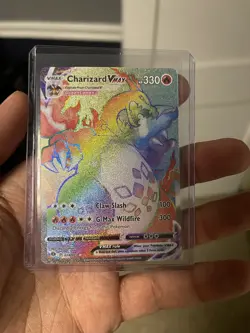 Pokemon Charizard VMAX TCG Champions Path Secret Rainbow Rare - Image 3