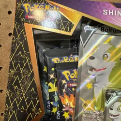 Pokemon TCG: Shining Fates Shiny Boltund V Collection- NEW IN BOX/ SEALED - Image 3
