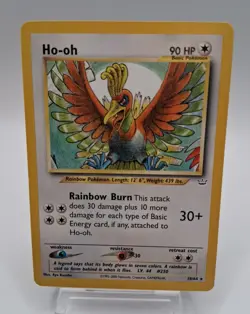 Ho-oh 18/64 Neo Revelation Regular LP Vintage Pokemon TCG - Image 1