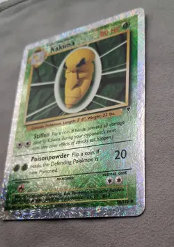 Kakuna 50/110 Legendary Collection Reverse Holo LP Vintage Pokemon TCG - Image 3