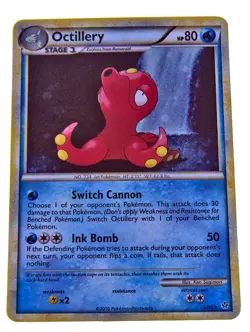 Octillery 6/95 Holo Rare Holo HS Unleashed NM With eBay Shipping - Image 1