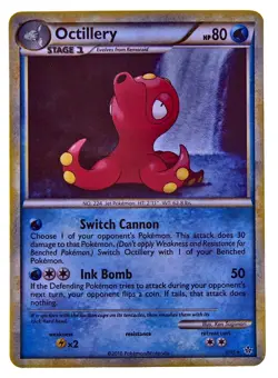 Octillery 6/95 Holo Rare Holo HS Unleashed NM With eBay Shipping - Image 3