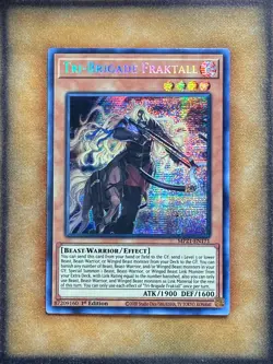 Yugioh Tri-Brigade Fraktall MP21-EN171 Secret Rare 1st Ed NM - Image 1