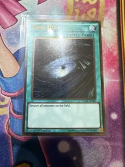 Dark Hole - Gold Rare - PGL2-EN089 - 1st Ed - LP - Image 1