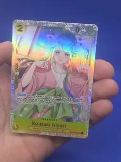 One Piece Wings of the Captain Kouzuki Hiyori OP06-106 Super Rare NM - Image 2