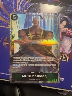 Mr.1 (Daz.Bonez) (Alternate Art) OP14-090 The Azure Sea's Seven Foil - Image 1