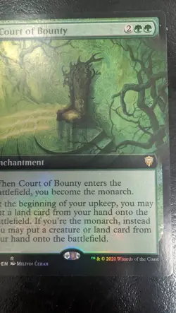 Court of Bounty (Extended Art) Commander Legends Foil Magic Card - Image 2