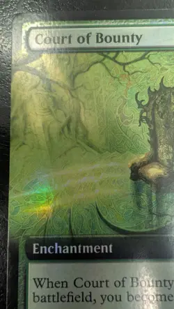 Court of Bounty (Extended Art) Commander Legends Foil Magic Card - Image 4