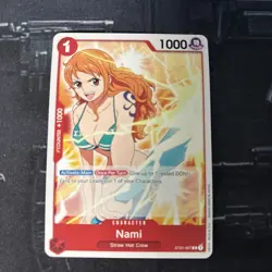 One Piece Card Game - Nami - ST01-007 - Straw Hat Crew starter deck - Image 1