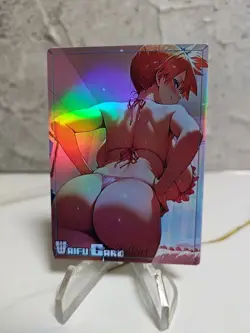 Misty Pokemon Trading Card Waifu Goddess Story Anime Girl holo Karte Manga - Image 1
