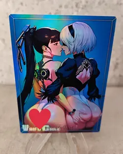 Eve Stellar Blade Trading Card Waifu Goddess Story Anime Girl holo Karte Manga - Image 1