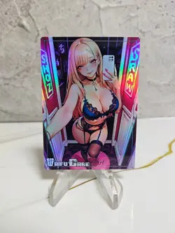 Marin Kitagawa Trading Card Waifu Goddess Story Anime Girl holo Karte Manga Full - Image 1