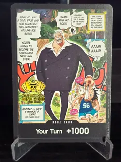 One Piece Card Game - DON!! Card (2nd Anniversary Tournament) Promo - NM - Image 1
