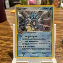 Pokemon Gyarados TCG Holo Rare 8/107 Deoxys MP 2005 Card - Image 1