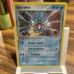 Pokemon Gyarados TCG Holo Rare 8/107 Deoxys MP 2005 Card - Image 2