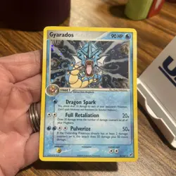 Pokemon Gyarados TCG Holo Rare 8/107 Deoxys MP 2005 Card - Image 5