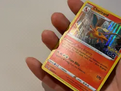 Pokemon Go TCG Charizard 010/078 Holo Rare Foil Stamped Card MP - Image 1