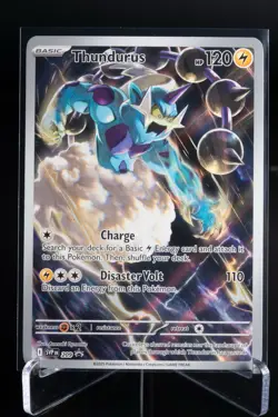 Thundurus #209 S&V Black Bolt Promo Pokemon Card NM - Image 1