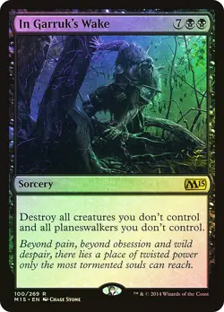 MTG FOIL In Garruk's Wake - Magic 2015 #100 - Image 1