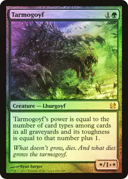 MTG FOIL Tarmogoyf - Modern Masters #166 - Image 1