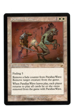 Parallax Wave -- MTG (MP Quality) - Nemesis - See scans!! - Image 1