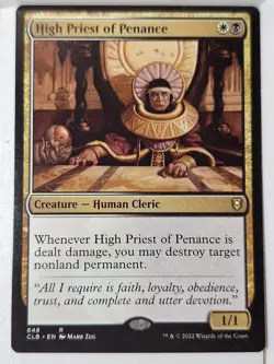 High Priest of Penance - Commander: Baldur's Gate - Magic the Gathering MTG - Image 1