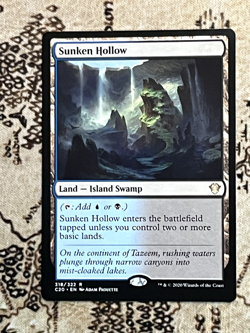 Sunken Hollow - Commander 2020 - 318 - #Near Mint Magic the Gathering - Image 1