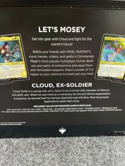 MTG: Limit Break Final Fantasy Commander Deck, Sealed Box is Worn - Image 5