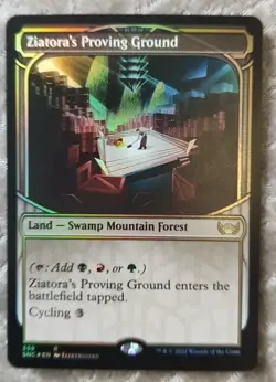 MTG Ziatora's Proving Ground -Showcase Foil - Streets of New Capenna - Image 1