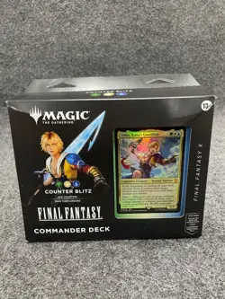 MTG: Counter Blitz Final Fantasy Commander Deck, Sealed Box is Worn - Image 1