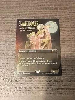 WOTC MtG Magic the Gathering Gravecrawler (R) (Foil) NM - Image 1