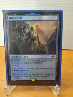 Rivendell #259 (Foil) (NM) Lord of the Rings LTR Magic MTG - Image 1